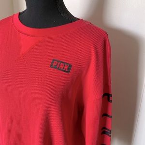 PINK red sweatshirt size S